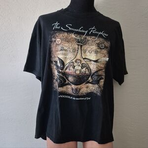 Vintage The Smashing Pumpkins Blaxk Tee Xl